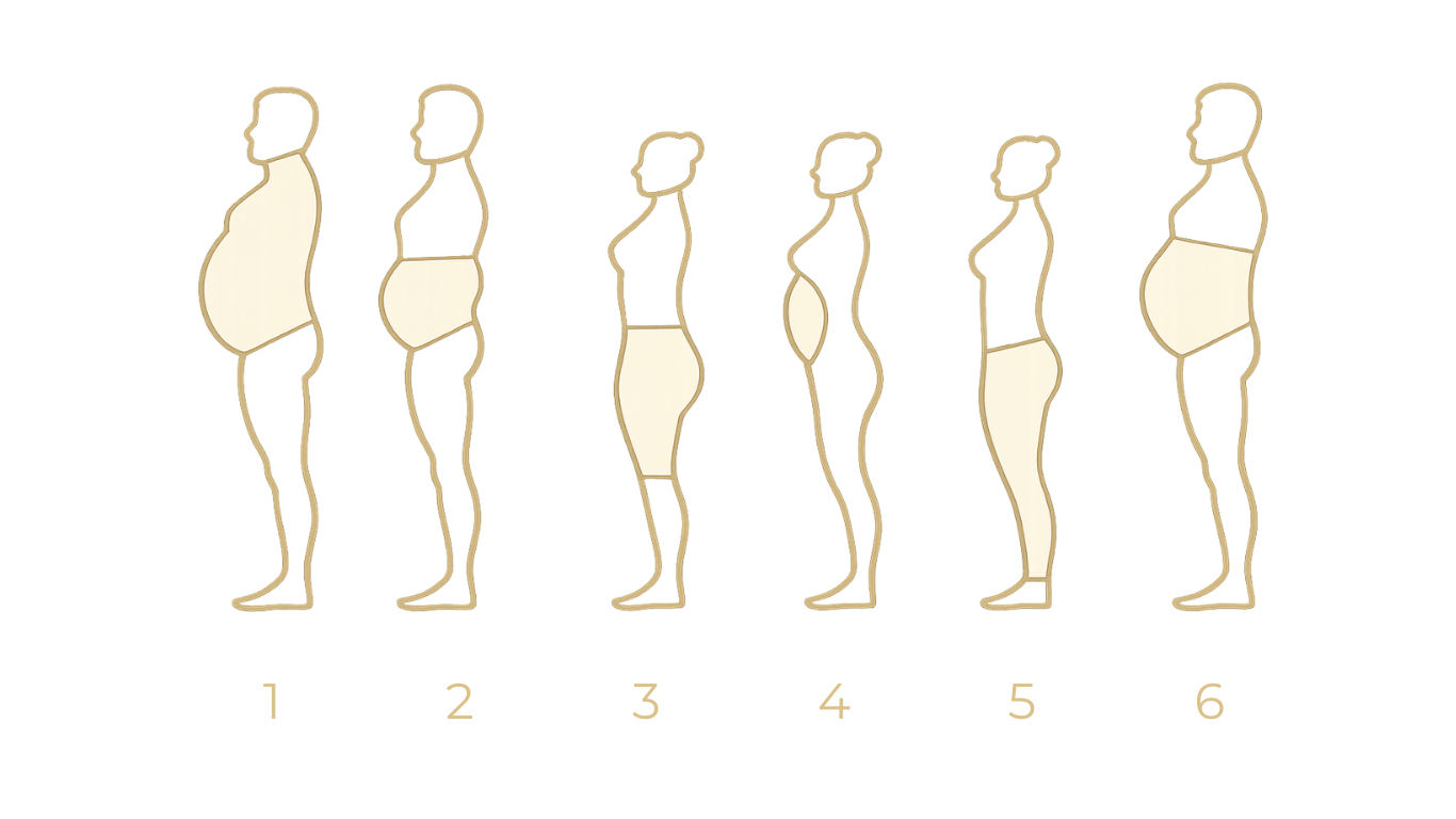 Siluete tijela 1–6